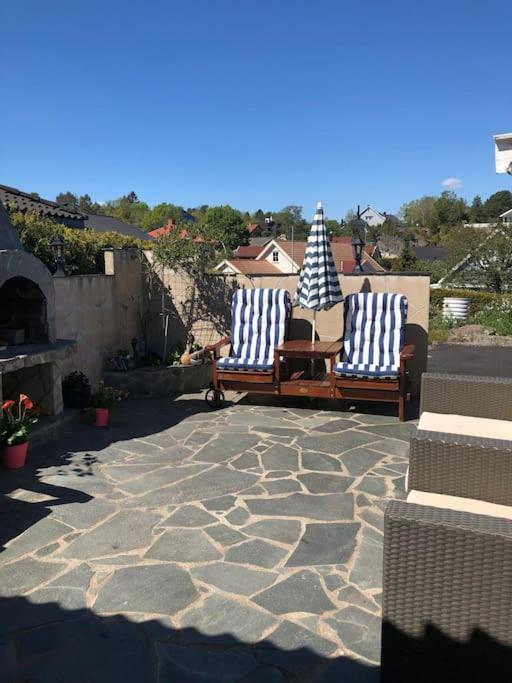 Comfortable 3 Bedroom Apartment On One Floor. Sandefjord Kültér fotó